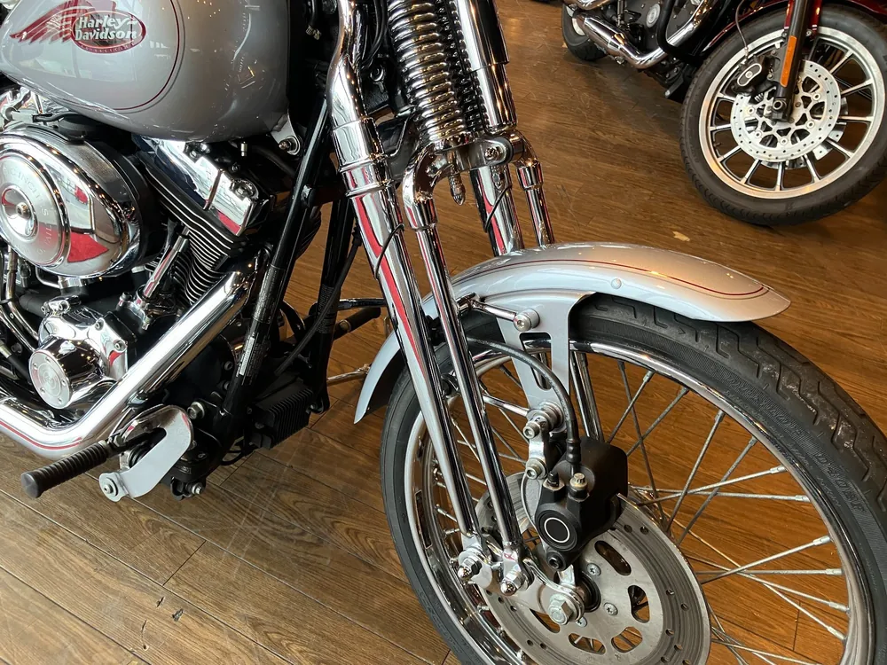 Harley-Davidson Springer Softail FXSTS1450 2000, серебристый, фото 9