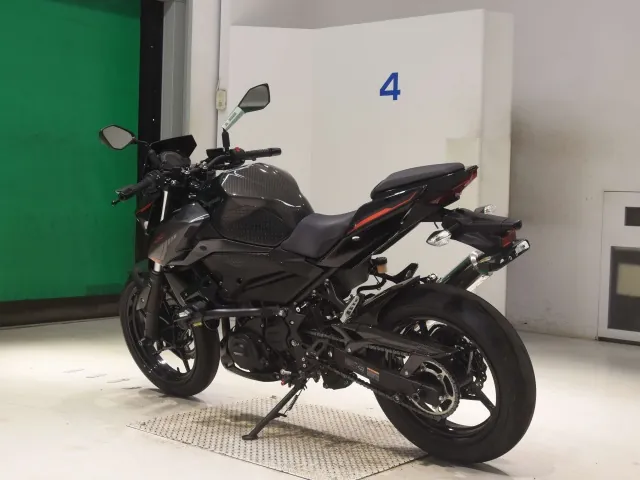 Kawasaki Z400 2025, чёрный, фото 6