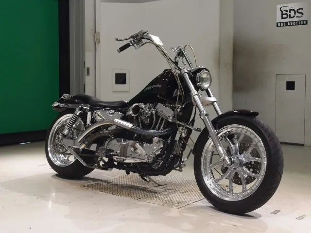 Harley-Davidson XLH883 1990, dark red wine, фото 3