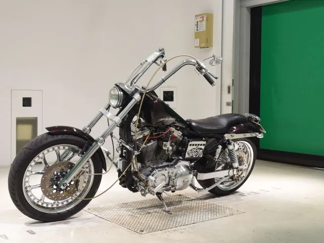 Harley-Davidson XLH883 1990, dark red wine, фото 4