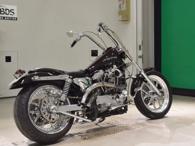 Harley-Davidson XLH883 1990, dark red wine, фото 5