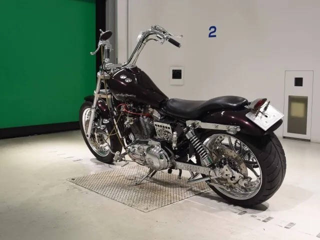Harley-Davidson XLH883 1990, dark red wine, фото 6