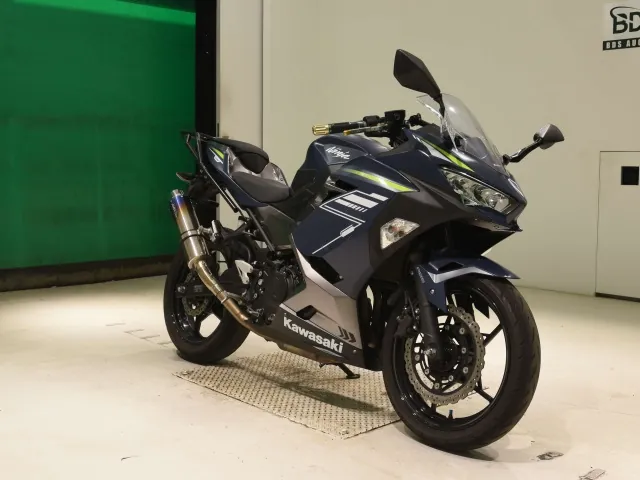 Kawasaki Ninja 400 2021, navy blue, фото 3