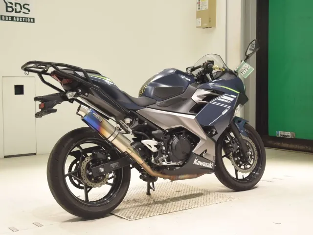 Kawasaki Ninja 400 2021, navy blue, фото 5
