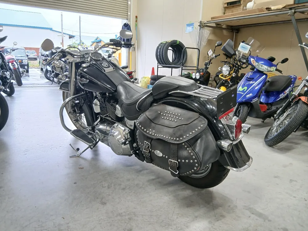 Harley-Davidson Softail Deluxe 2012, чёрный, фото 5
