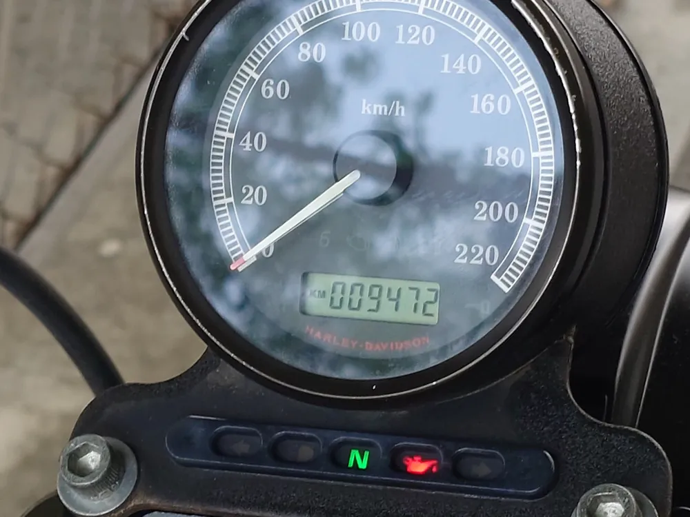Harley-Davidson XL1200N Sportster 2012, чёрный, фото 11