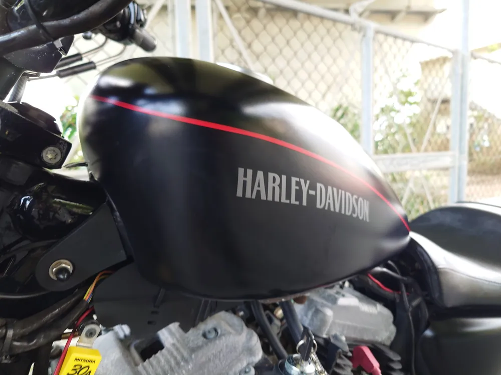 Harley-Davidson XL1200N Sportster 2012, чёрный, фото 12