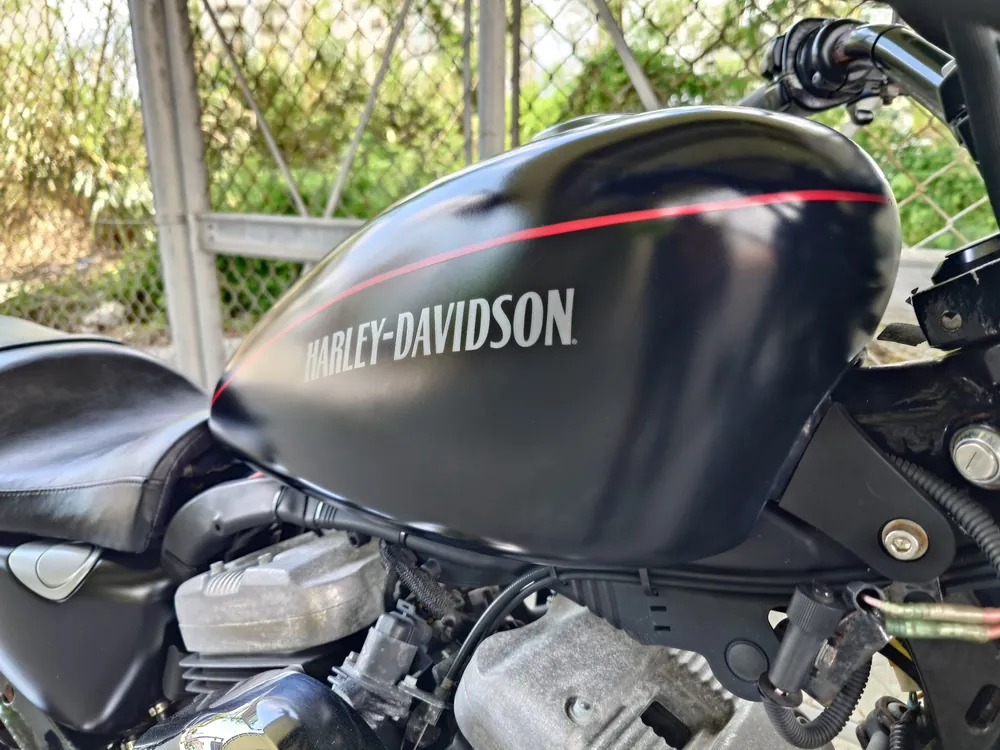 Harley-Davidson XL1200N Sportster 2012, чёрный, фото 13