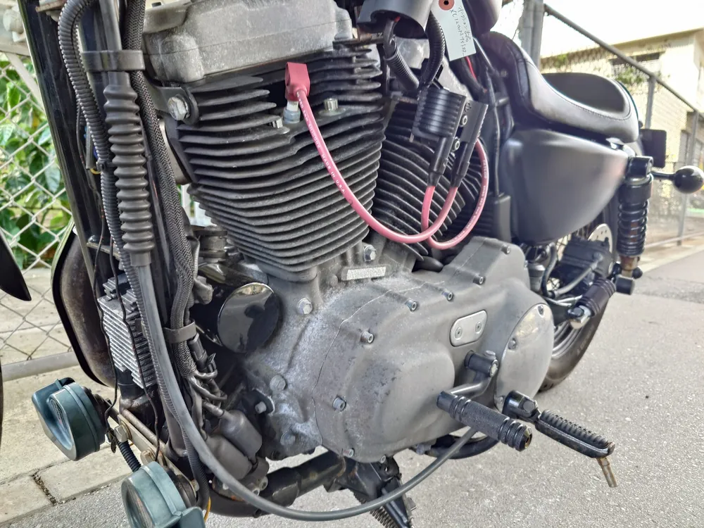 Harley-Davidson XL1200N Sportster 2012, чёрный, фото 15