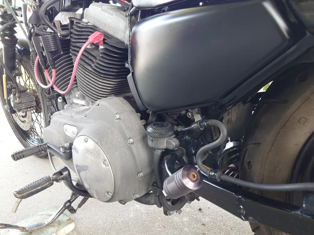 Harley-Davidson XL1200N Sportster 2012, чёрный, фото 17