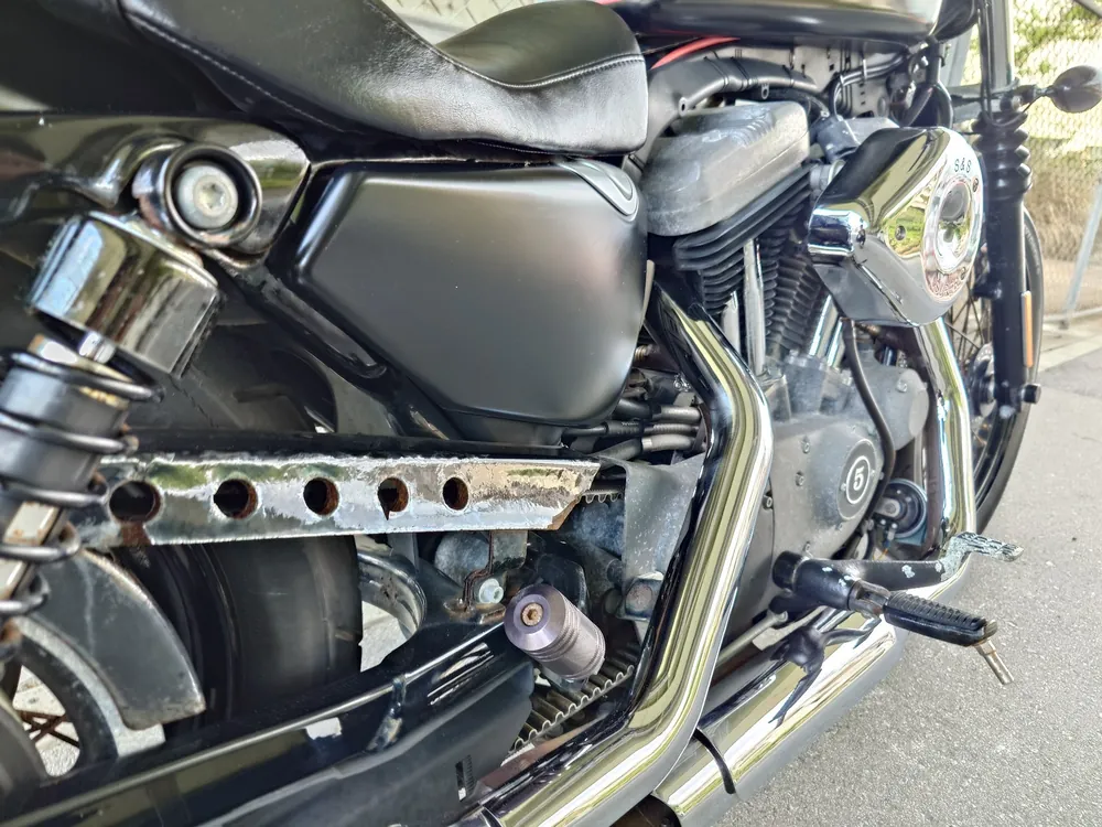 Harley-Davidson XL1200N Sportster 2012, чёрный, фото 18