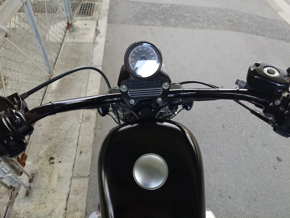 Harley-Davidson XL1200N Sportster 2012, чёрный, фото 10
