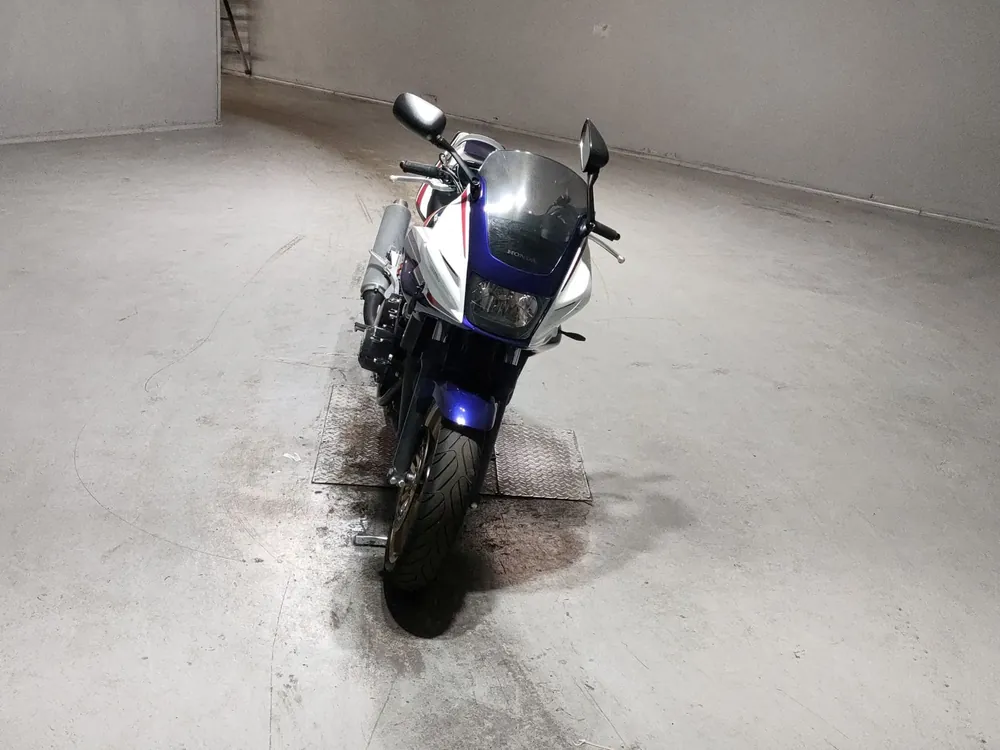 Honda CB400N 2006, white / blue, фото 3