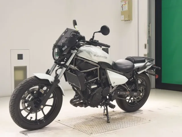 Kawasaki Eliminator 400SE 2023, белый, фото 4
