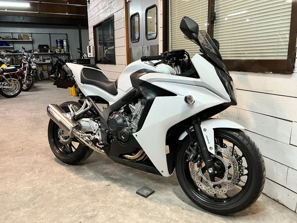Honda CBR650F 2014, p white, фото 7