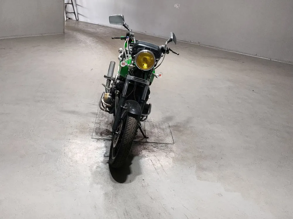 Kawasaki GPZ400F 1989, black / green, фото 3