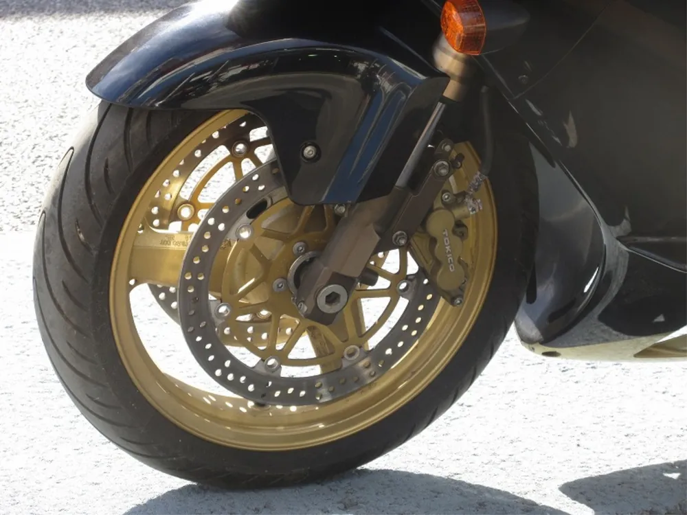Kawasaki ZX-12R 2003, navy blue/gold, фото 11