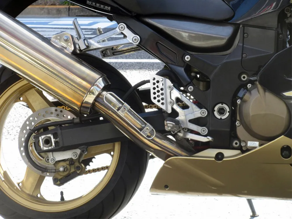 Kawasaki ZX-12R 2003, navy blue/gold, фото 15