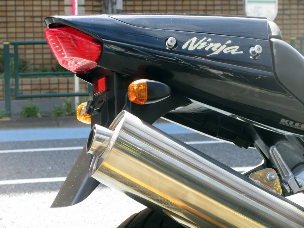 Kawasaki ZX-12R 2003, navy blue/gold, фото 16