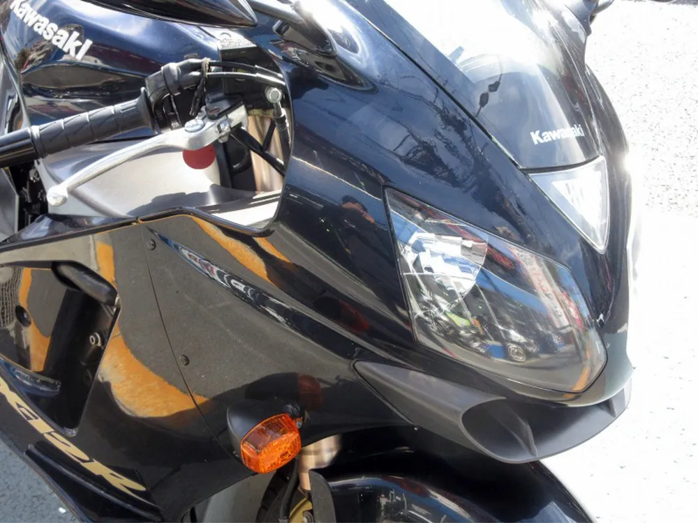 Kawasaki ZX-12R 2003, navy blue/gold, фото 17
