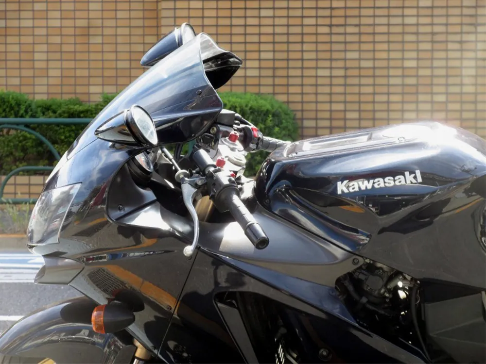 Kawasaki ZX-12R 2003, navy blue/gold, фото 18