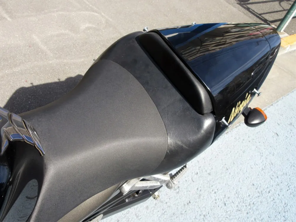 Kawasaki ZX-12R 2003, navy blue/gold, фото 7