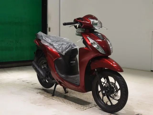 Honda Dio110Lite, бордовый, фото 3