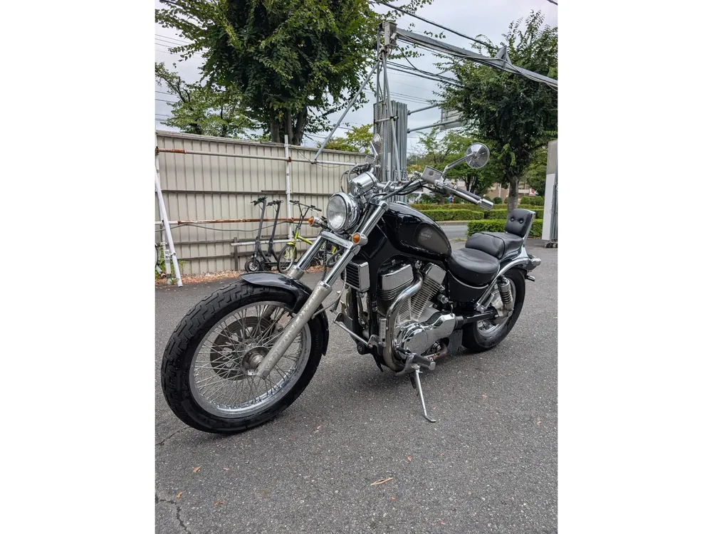 Suzuki Intruder 1400 1990, чёрный, фото 4