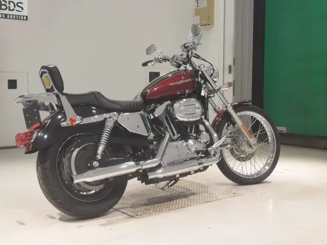 Harley-Davidson XL1200CI 2004, красный, чёрный, фото 5