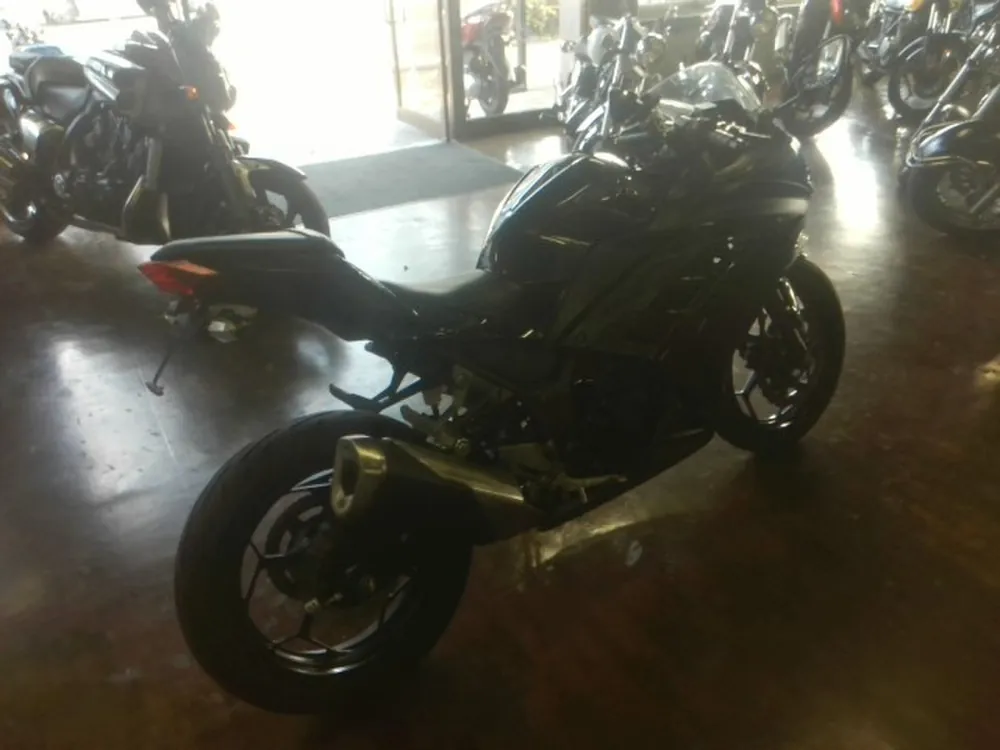 Kawasaki Ninja 200SE 2022, чёрный, фото 4