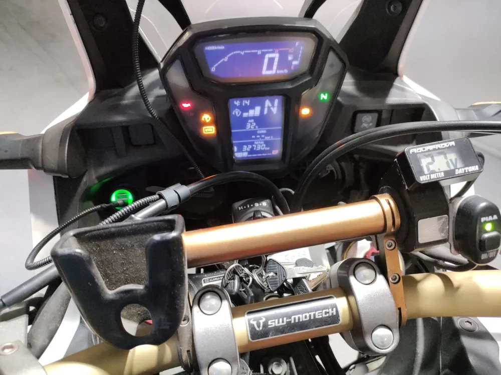 Honda Cfr1000 Africatwin 2016, белый, синий, фото 5