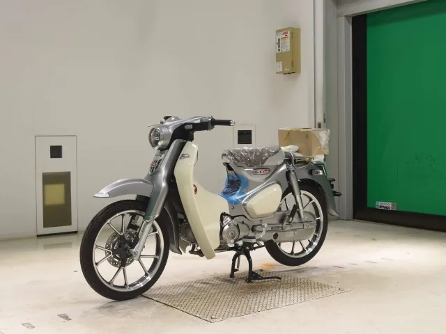 Honda C125-2, серебристый, фото 4
