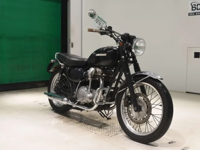 Kawasaki W650 2001, чёрный, фото 3