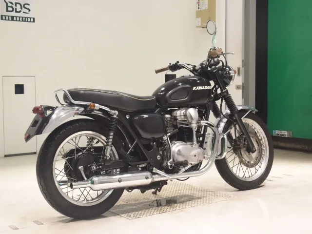 Kawasaki W650 2001, чёрный, фото 5