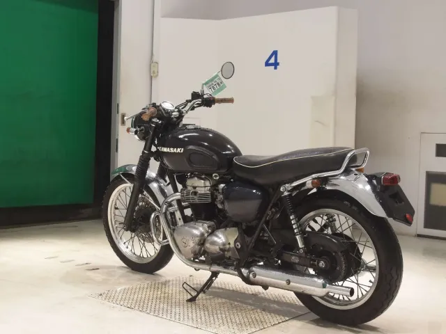 Kawasaki W650 2001, чёрный, фото 6