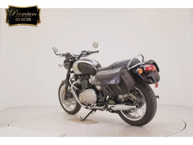 Triumph Bonneville T120 2025, black | silver, фото 6