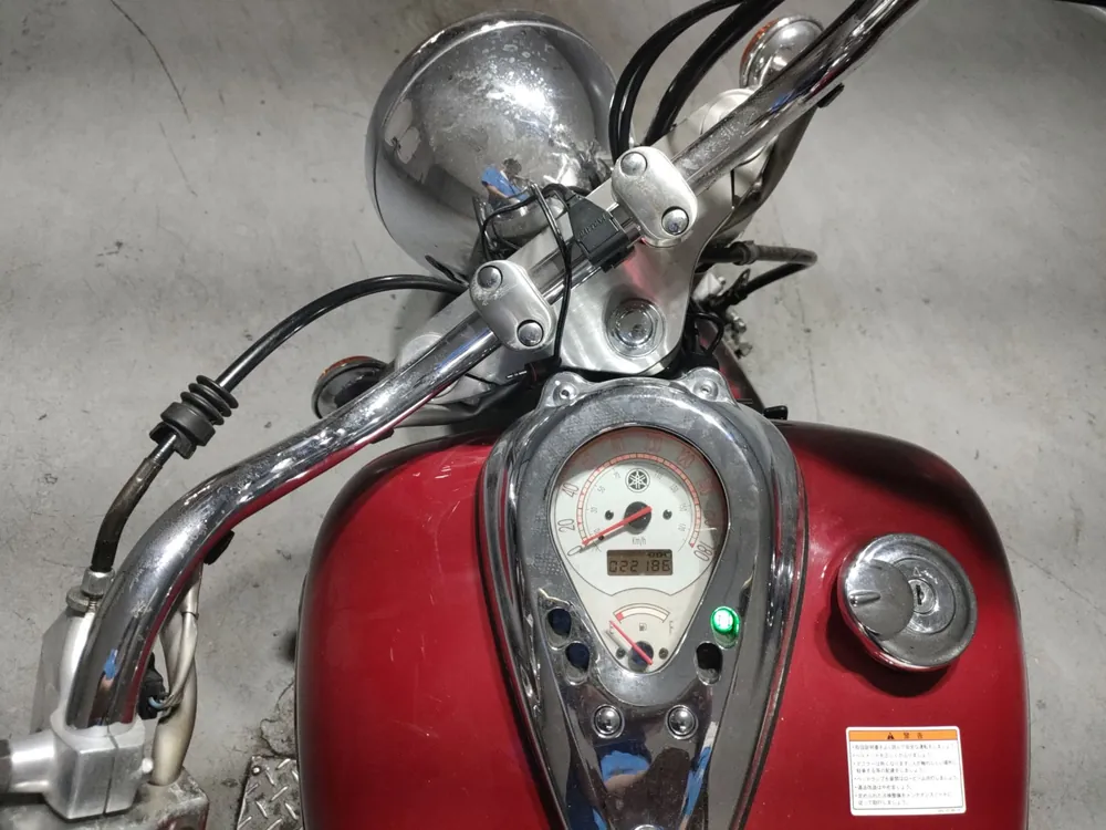 Yamaha Drag Star 400 Classic 2003, красный, фото 5