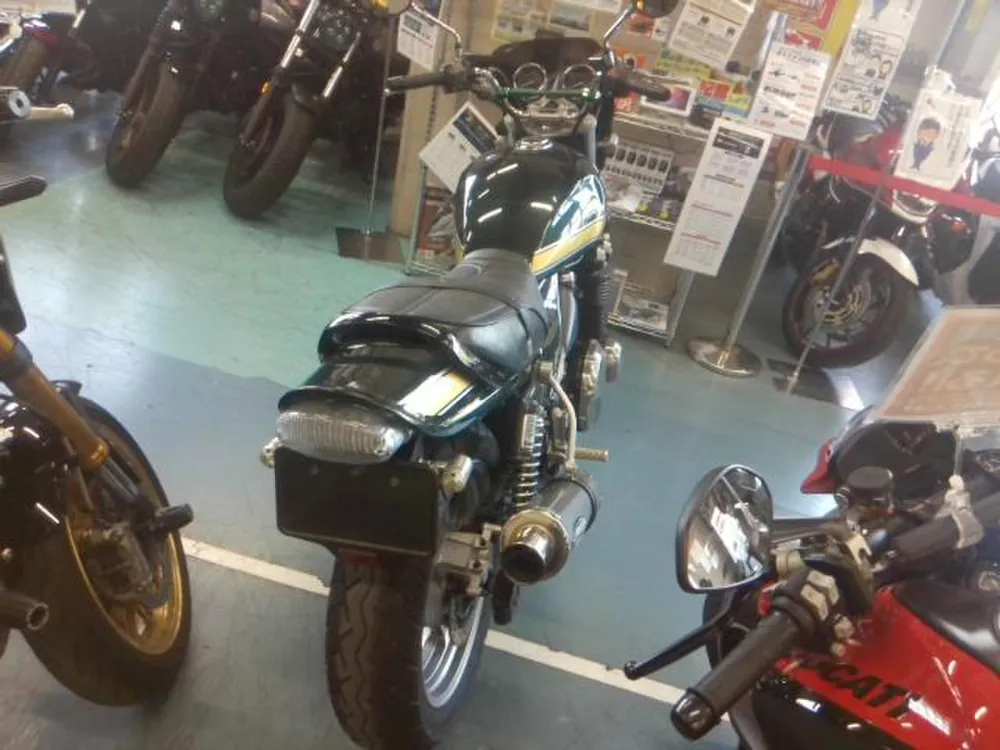 Kawasaki ZRX1100 2007, зелёный, фото 4