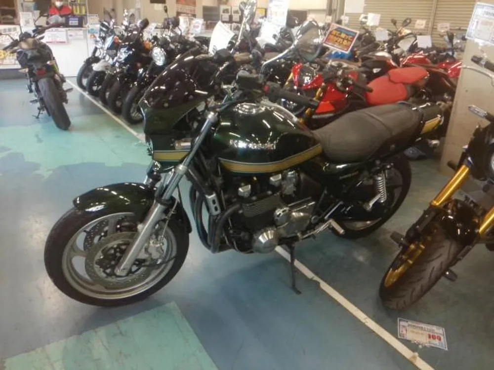 Kawasaki ZRX1100 2007, зелёный, фото 5