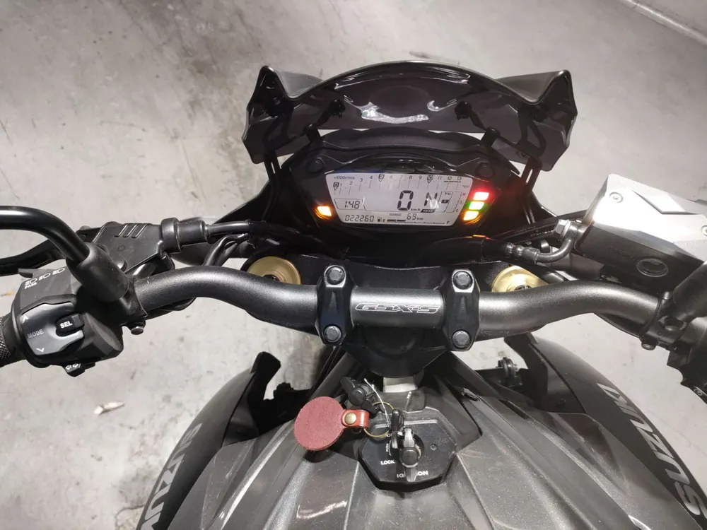 Suzuki GSX-S750 2022, чёрный, фото 5