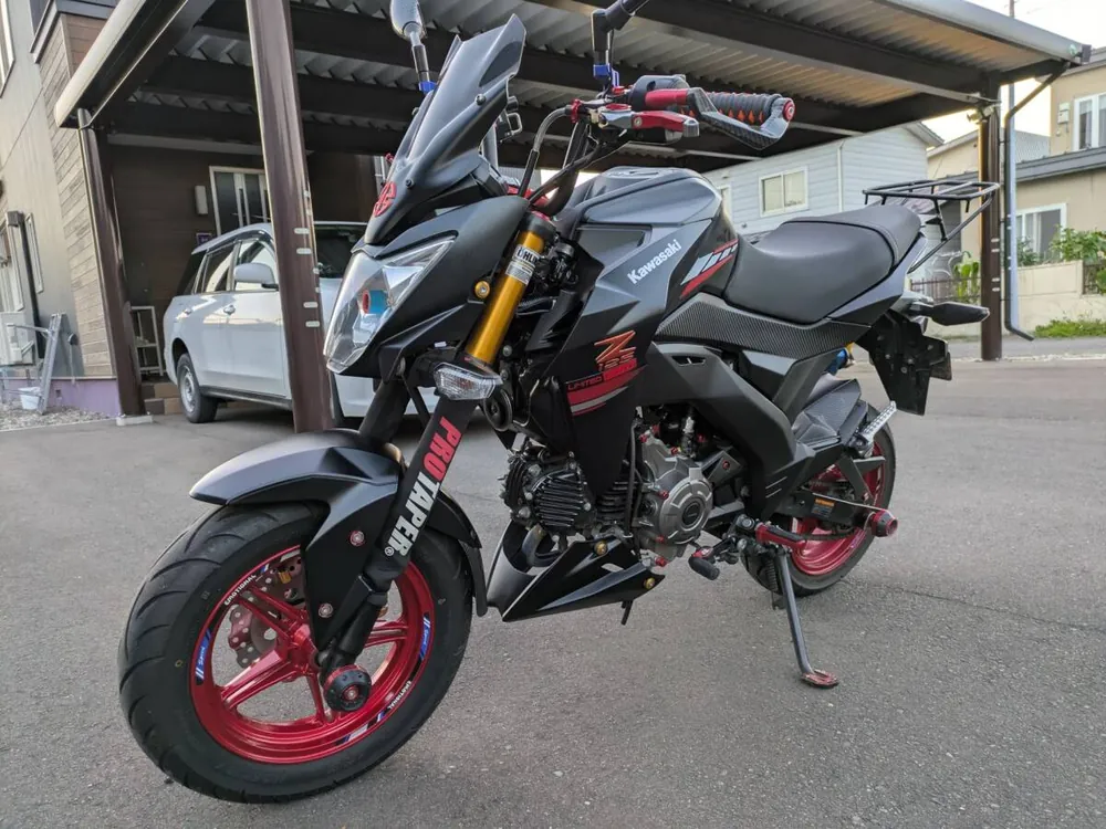 Kawasaki Z125 PRO 2022, фото 4