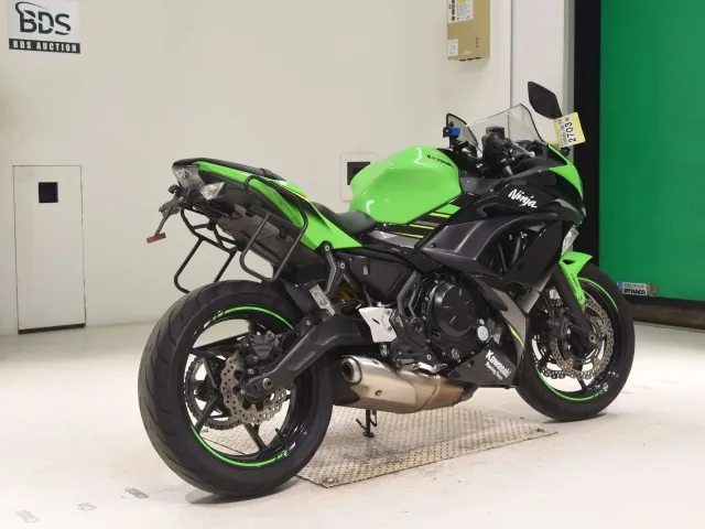 Kawasaki Ninja650A 2017, black | green, фото 5