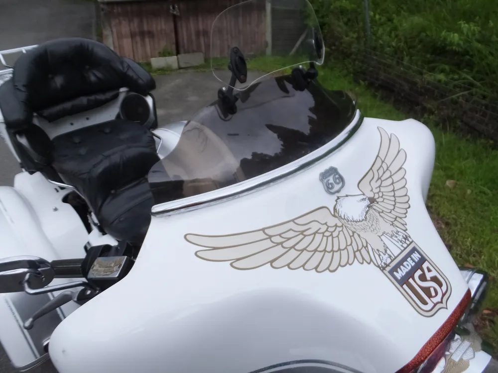 Harley-Davidson FLHTCU TRIKE 1993, white/silver, фото 15