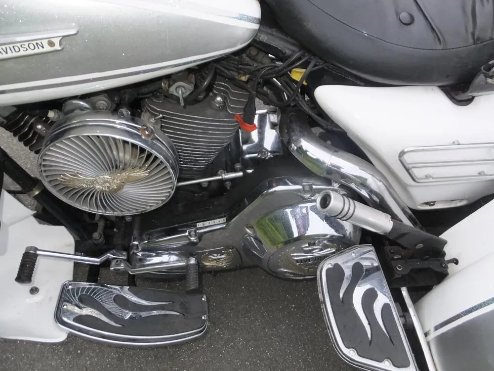Harley-Davidson FLHTCU TRIKE 1993, white/silver, фото 16