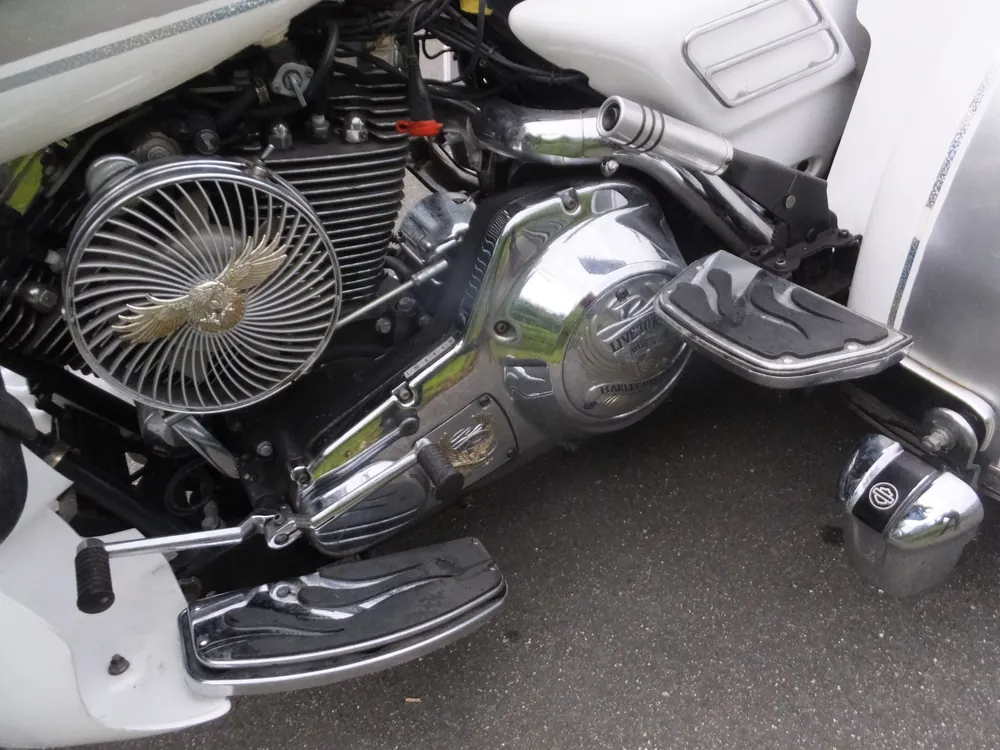 Harley-Davidson FLHTCU TRIKE 1993, white/silver, фото 19