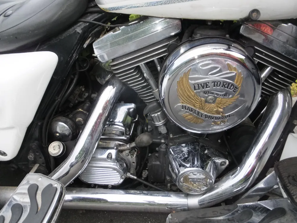 Harley-Davidson FLHTCU TRIKE 1993, white/silver, фото 20