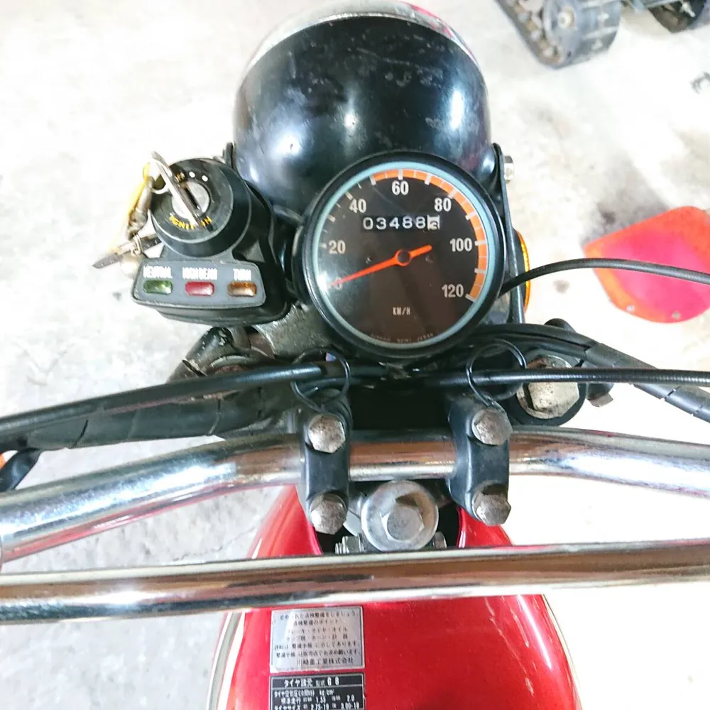 Kawasaki KE90 1976, фото 7