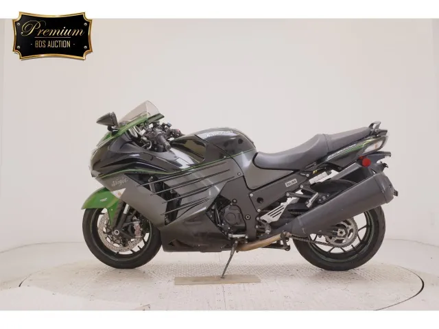 Kawasaki ZX-14RA 2019, black | green, фото 2