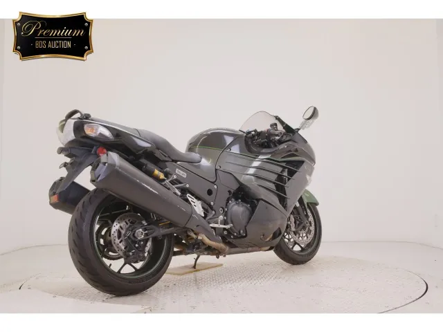 Kawasaki ZX-14RA 2019, black | green, фото 5