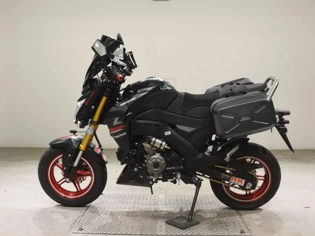 Kawasaki Z125 PRO, чёрный, фото 2